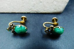 CZECH GLASS SET GOOD EARS VIEW